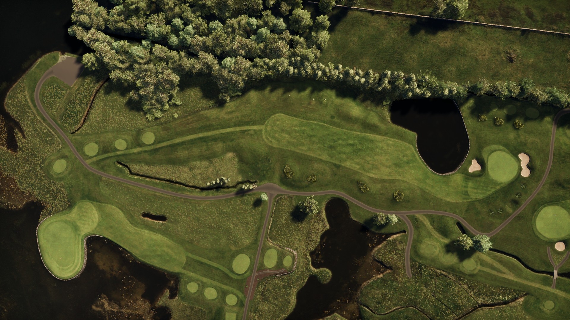 Hole 5 at Glenlo Abbey