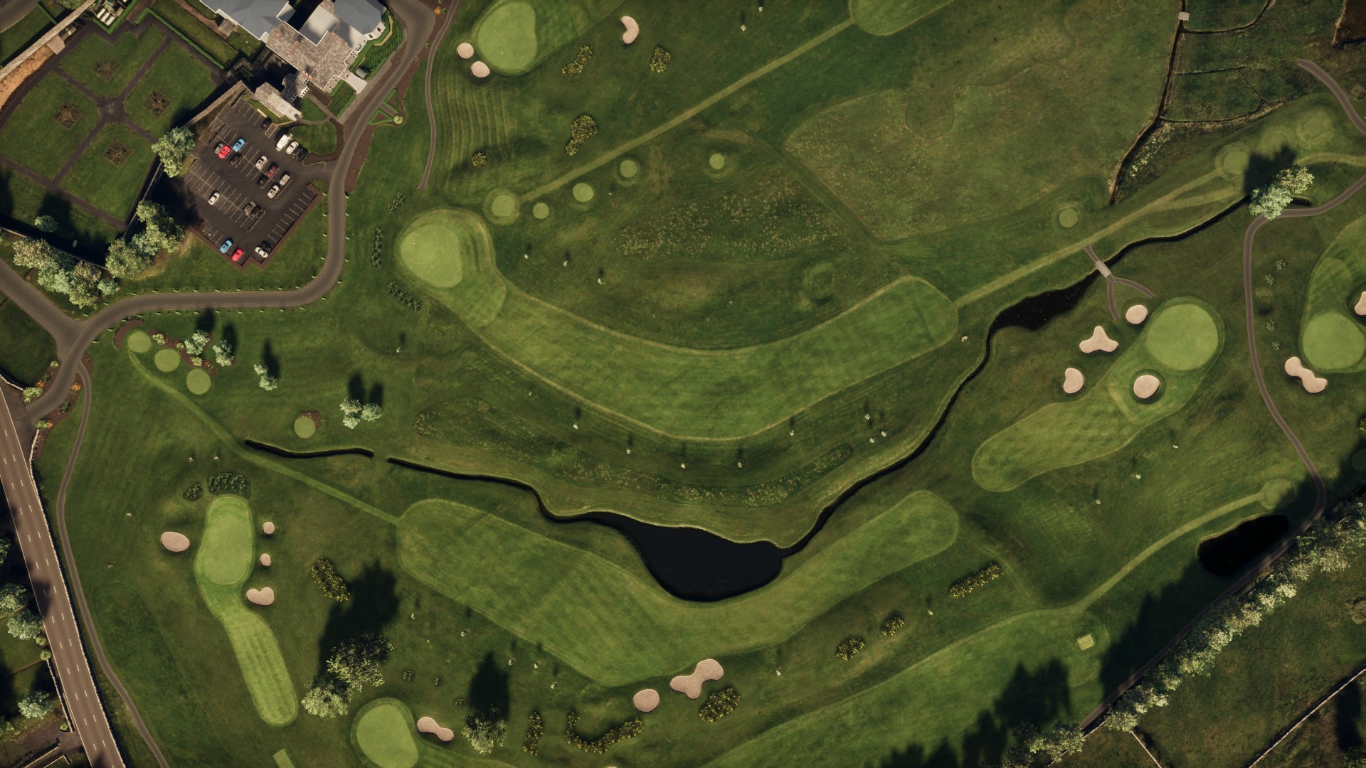 Hole 7 at Glenlo Abbey