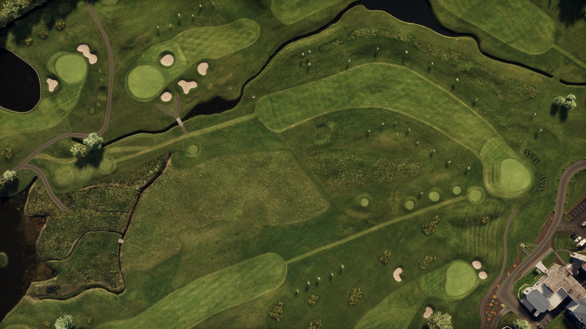 Hole 9 at Glenlo Abbey