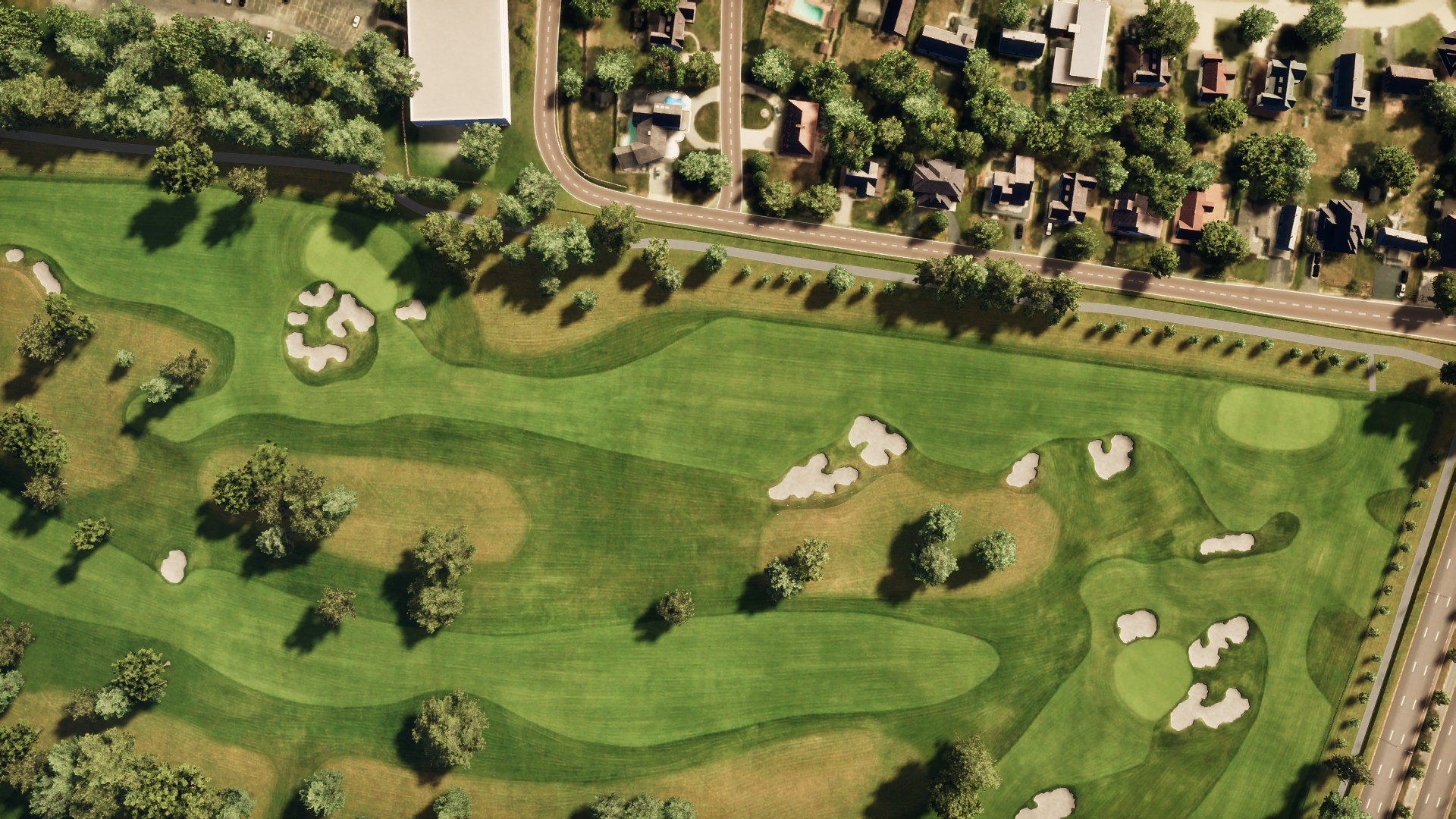 Hole 2 at Medinah Country Club – Presidents Cup Edition