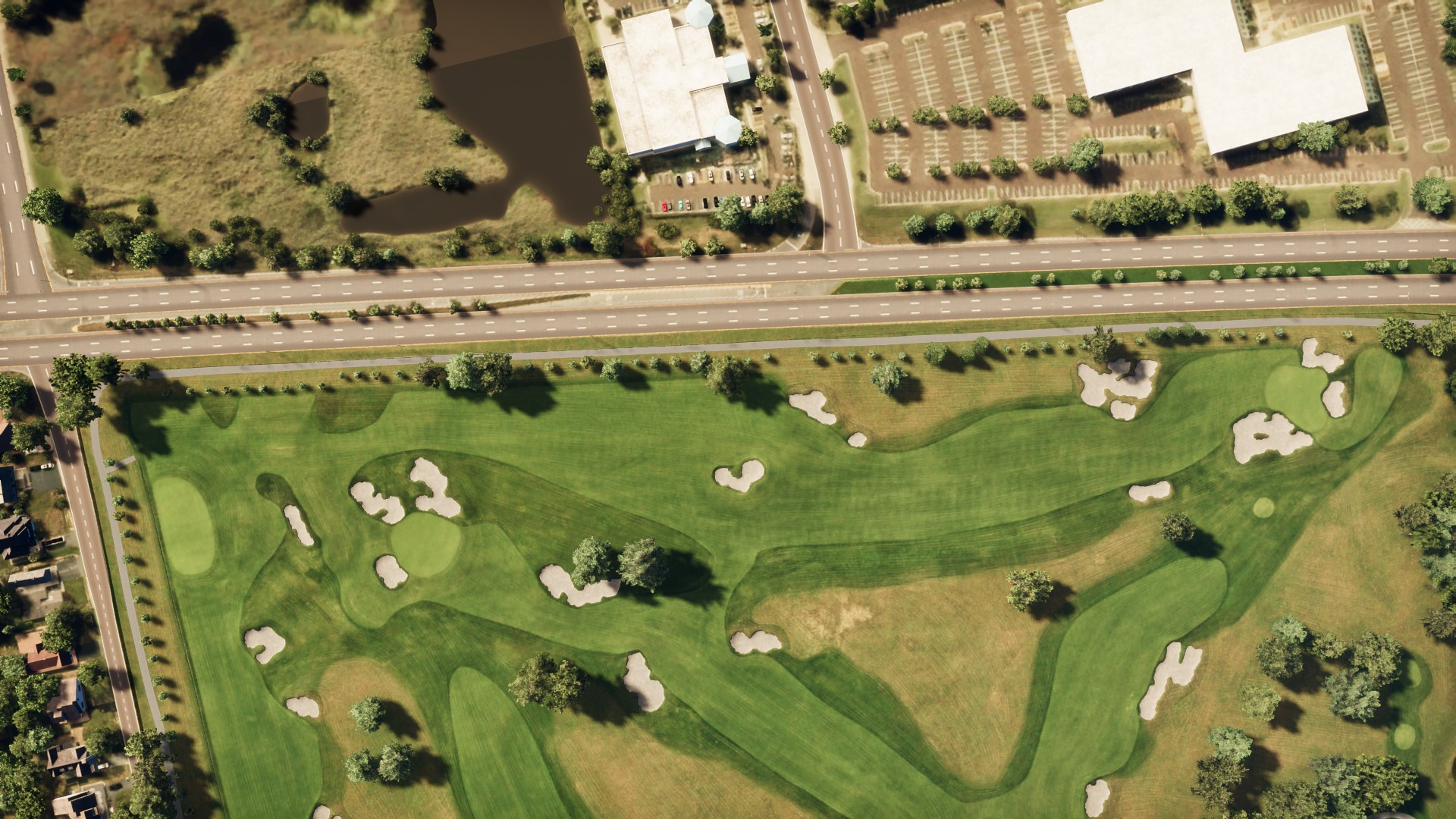 Hole 3 at Medinah Country Club – Presidents Cup Edition