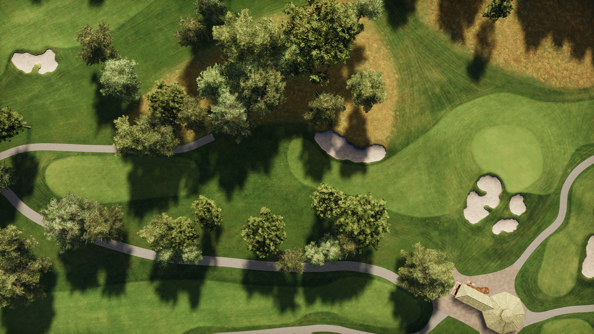 Hole 7 at Medinah Country Club – Presidents Cup Edition
