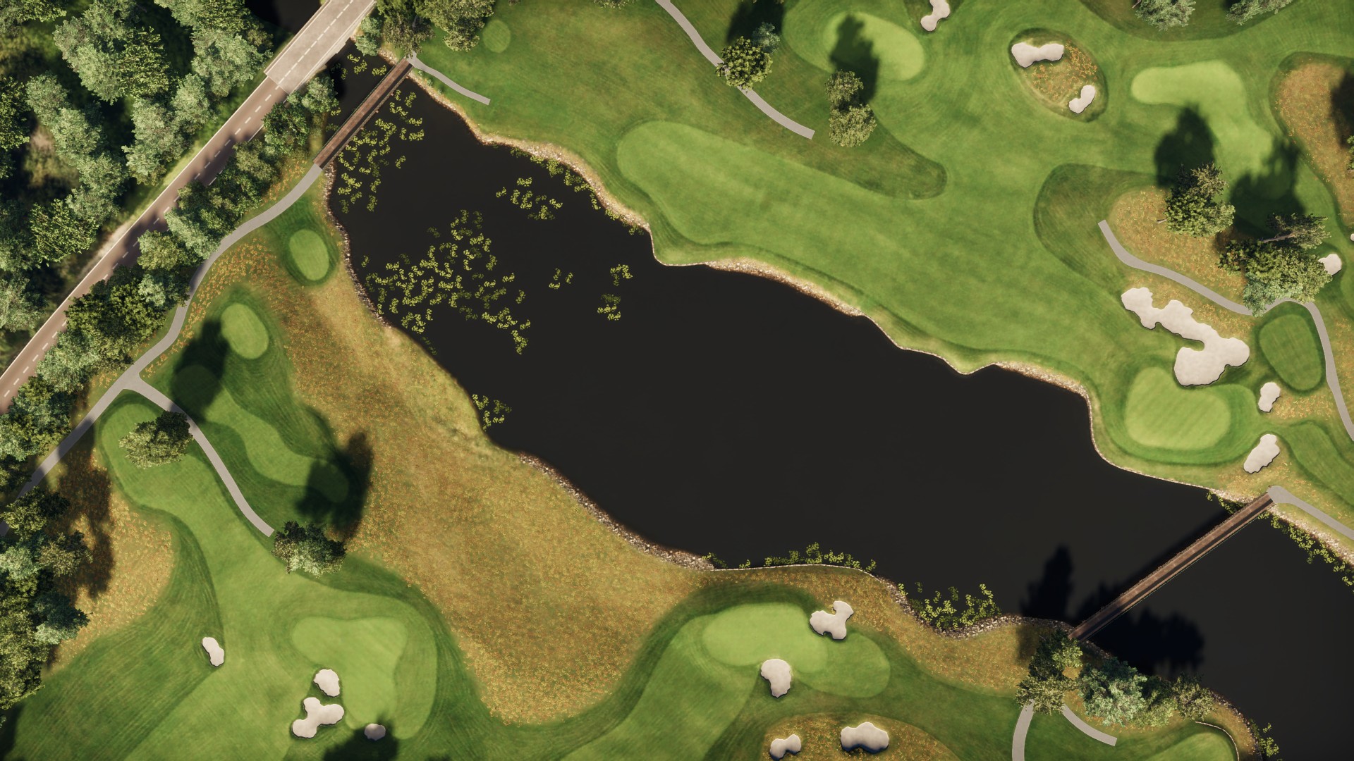 Hole 12 at Medinah Country Club – Presidents Cup Edition
