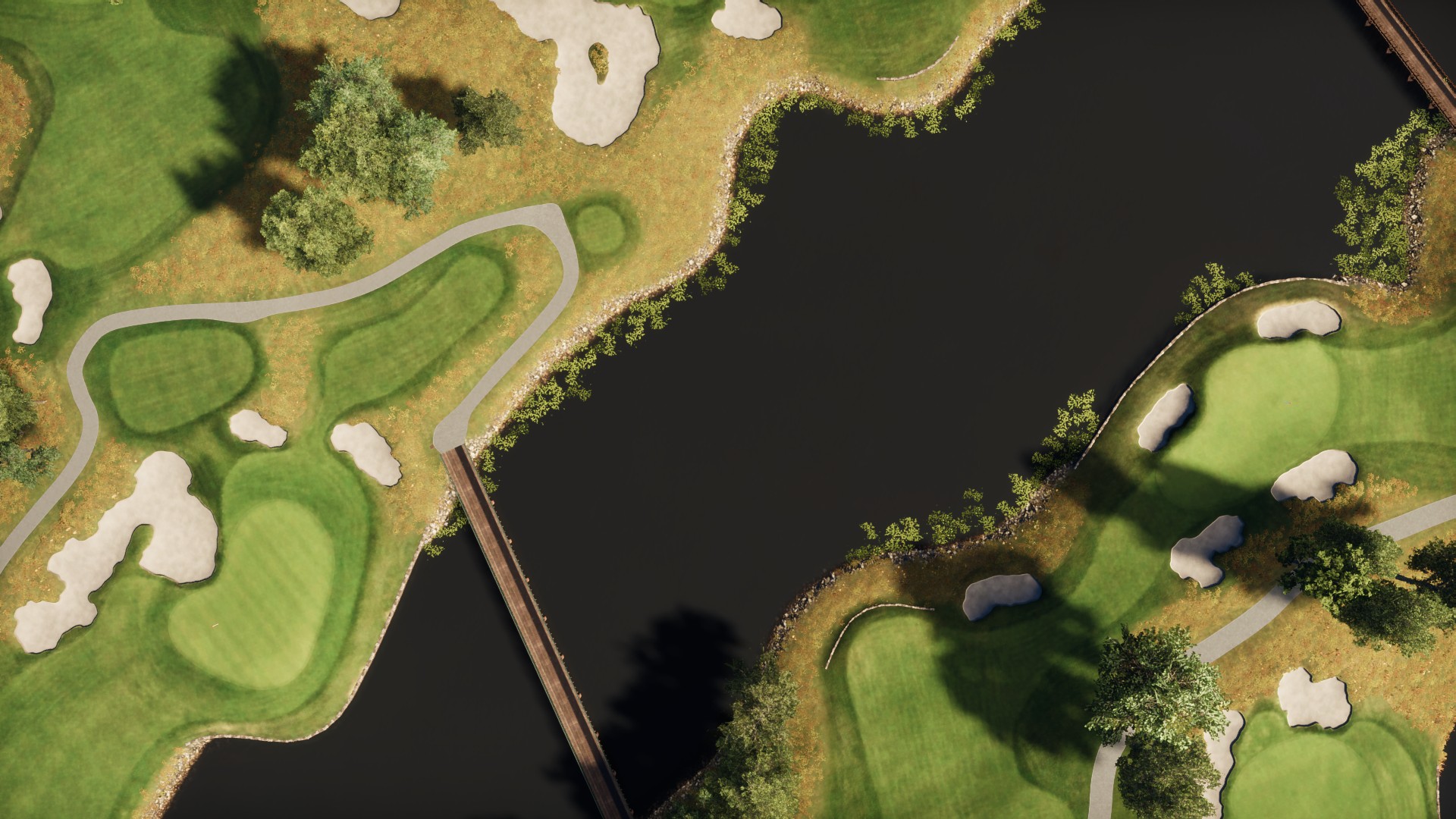 Hole 13 at Medinah Country Club – Presidents Cup Edition