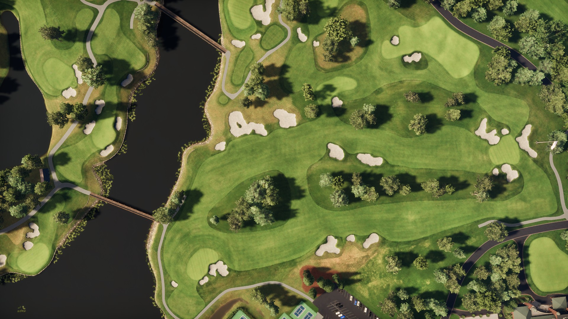 Hole 14 at Medinah Country Club – Presidents Cup Edition