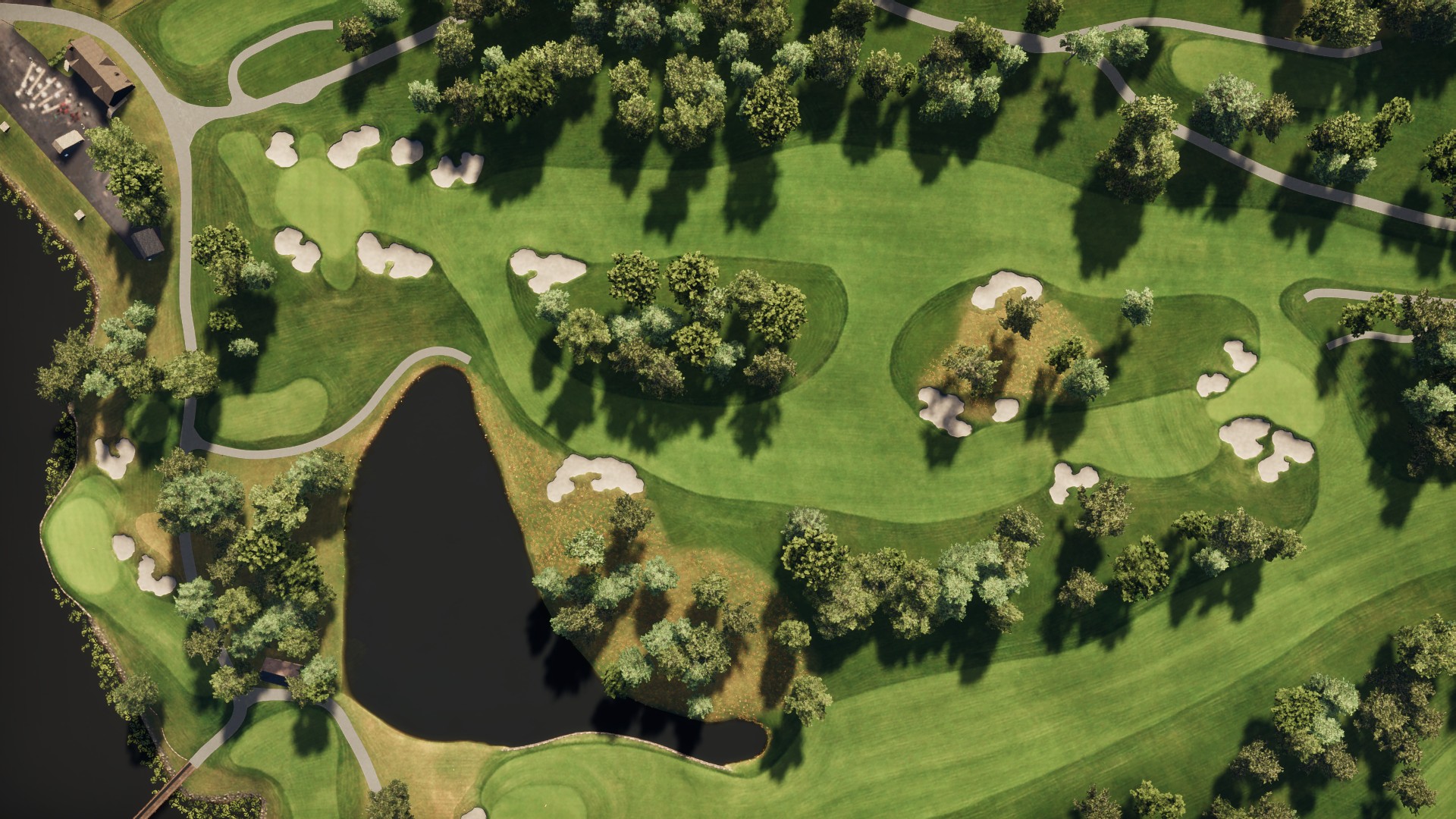 Hole 17 at Medinah Country Club – Presidents Cup Edition