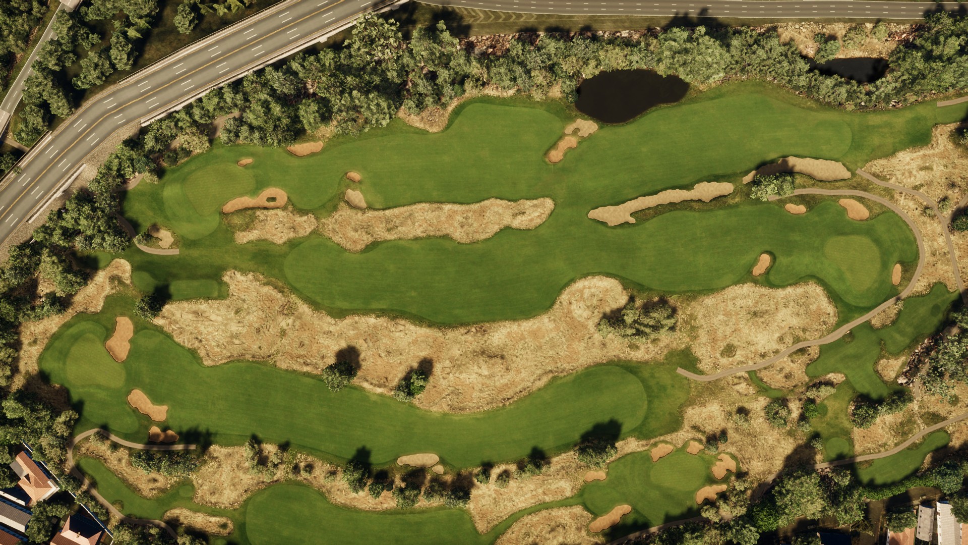Hole 2 at The Lakes GC