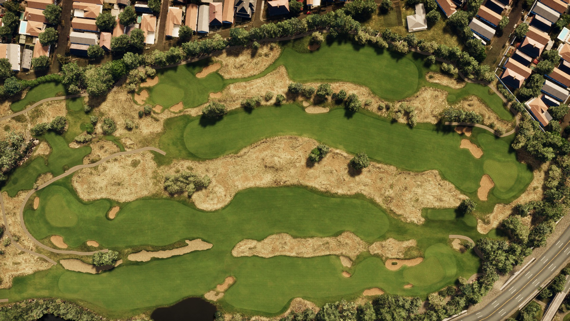 Hole 3 at The Lakes GC