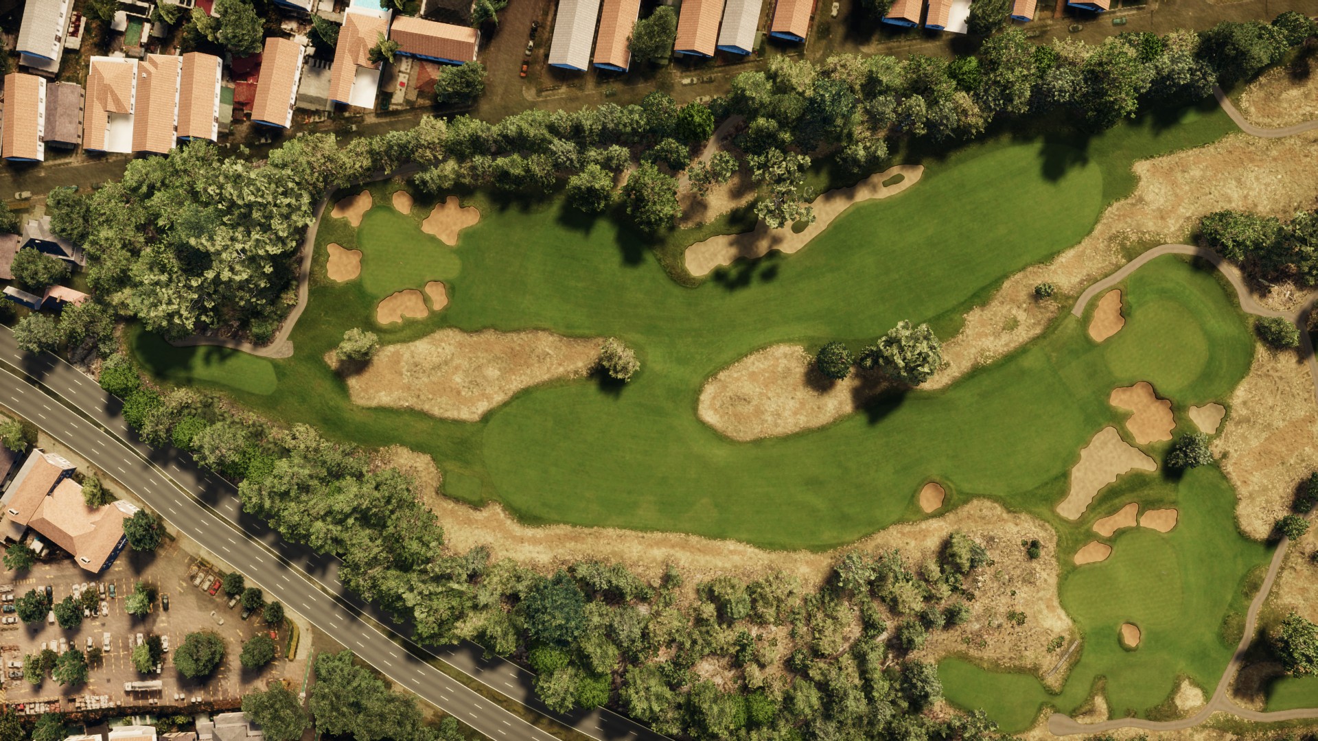 Hole 6 at The Lakes GC