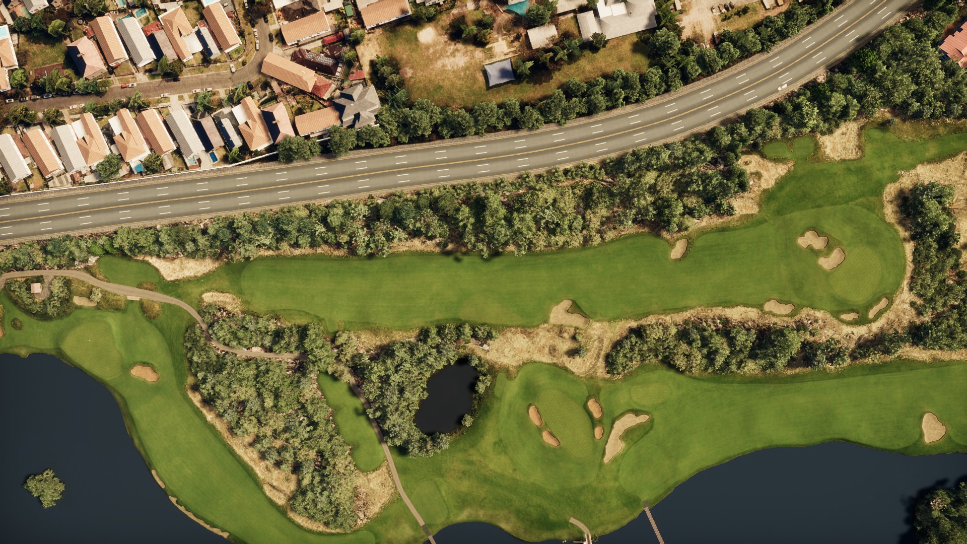 Hole 12 at The Lakes GC
