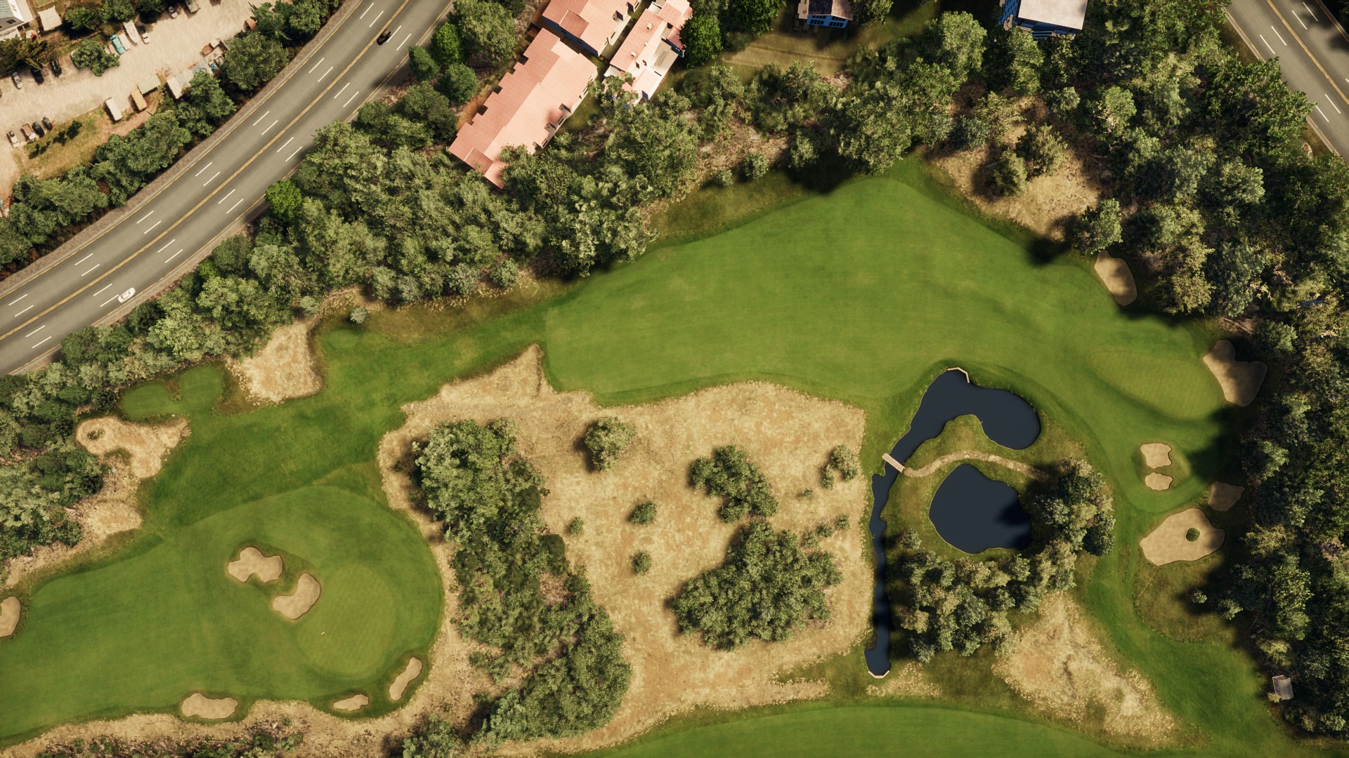 Hole 13 at The Lakes GC