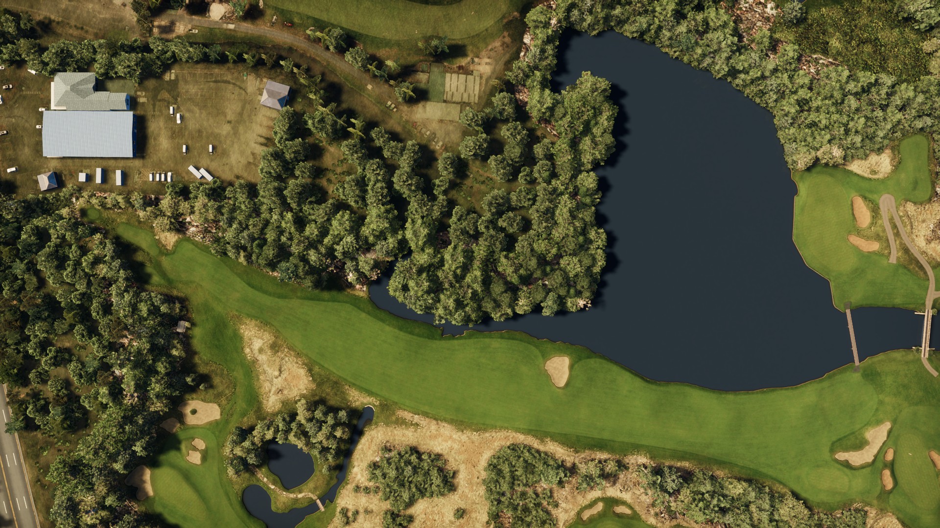 Hole 14 at The Lakes GC