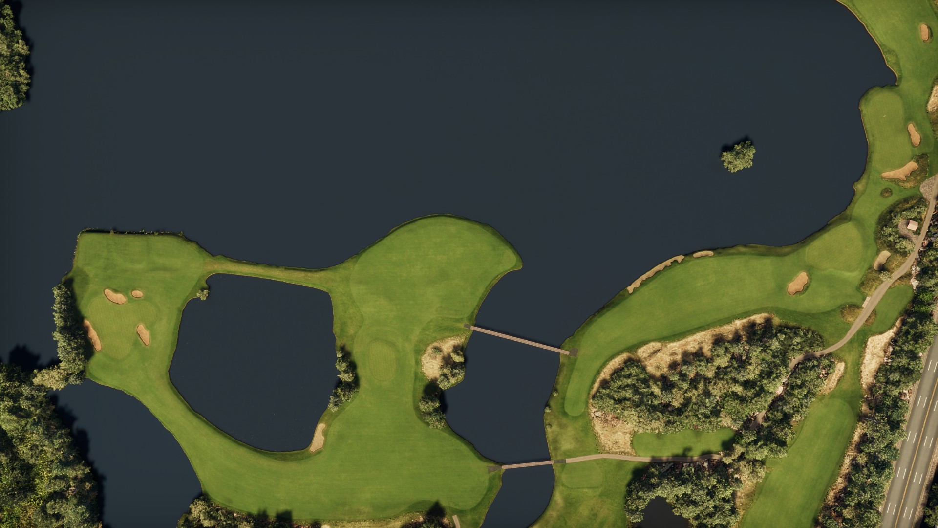 Hole 17 at The Lakes GC